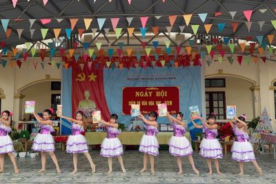 NGÀY HỘI SÁCH VÀ VĂN HÓA ĐỌC – STEM TRƯỜNG TIỂU HỌC KHÁNH THIỆN