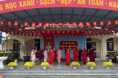 Trường Tiểu học Khánh Thiện tổ chức Hoạt động ngoại khóa:” Ngày hội STEM – Xuân yêu thương”